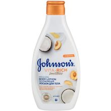 Johnsons Vita Rich Smoothing с Йогуртом, Кокосом и Экстрактом Персика 250 мл