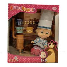 Кукла SIMBA 9301987 Маша в одежде повара