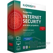 Kaspersky KL1941RBBFS  Internet Security Multi-Device Russian Edition. 2-Device 1 year Base Box