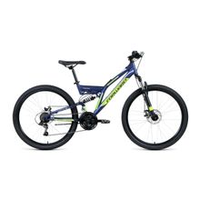 Велосипед Forward RAPTOR 26 2.0 disc синий 18" 26" (2019)