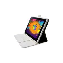 Чехлы для iPad Чехол QUMO iPad case для Apple iPad (белый, книжка-подставка)