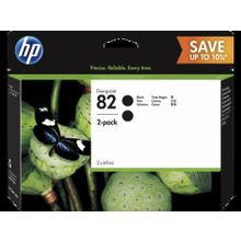 Картридж hp p2v34a 2-pack print cartridge №82 2*69ml  black для hp dj 510 111 (2*ch565a)