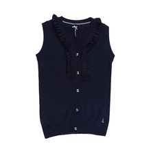 Luminoso для девочки синий с пуговицами