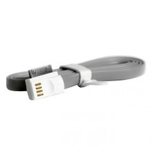 Кабель USB 2.0 Am=>Apple 30 pin, магнит, 1.2 м, серый, SmartBuy (iK-412m grey)