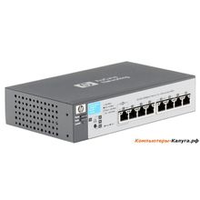 Коммутатор HP J9449A   HP ProCurve 1810G-8 Switch: Small form factor, fanless, Web