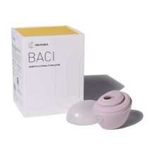 Нежно-розовый вакуумный стимулятор Baci Premium Robotic Clitoral Massager