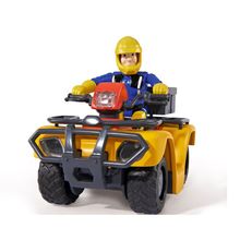 Fireman Sam Пожарный Сэм, Квадроцикл со светом + фигурка 9251058