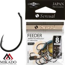 Крючки Mikado SENSUAL - FEEDER № 10 G (с ушком) ( 10 шт.)