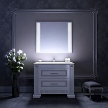 Opadiris Тумба с раковиной Оникс 100 золото