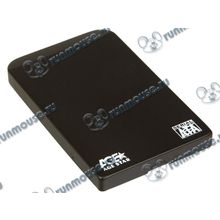Контейнер Agestar "3UB2O1" для 2.5" SATA HDD, алюминиевый, черный (USB3.0) [96703]