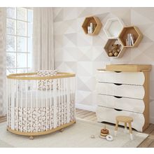 Комод пеленальный TreeO Natur White