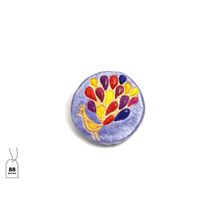 Брошь ручной работы "жар-птица"