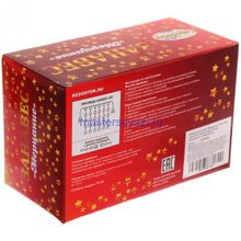 Занавес для улицы "Мерцание" 2*3,0 м 480 ламп LED, прозрач.пров, Белый (возможность соединения)