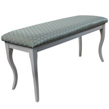 Мебель 24 Банкетка большая Мебель--24 цвет белый обивка ткань соты 3 ID - 289932