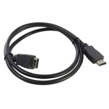 Кабель HDMI 19M-19M V1.4, 1.0 м, чёрный, 5bites (APC-005-010)