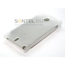 Sola Sony Xperia Силиконовый чехол белый в тех.уп.