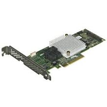 Контроллер   Adaptec RAID 8805 Single 2277500-R PCI-E x8, 8-port int SAS SATA 12Gb s,  RAID  0 1 1E 10 5 6 50 60 JBOD,Cache  1Gb