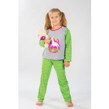Пижама детская зеленая