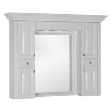 Зеркало-шкаф Aquanet Кастильо 140 белый