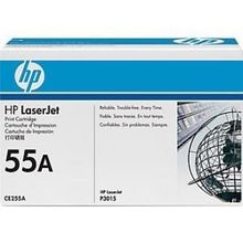 Картридж HP CE255A (55A) для LJ P3015   3015   P3015D   P3015DN   P3015X оригинал 6к