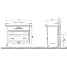 BelBagno Тумба с раковиной PRIMAVERA WA