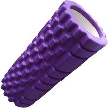 Роллер для йоги и пилатеса 33х14см Фиолетовый