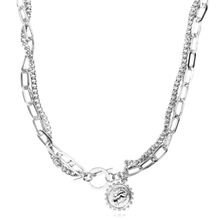 Многослойное колье "Монета" (арт. 80442-4)