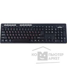 Perfeo клавиатура Multimedia, USB, чёрная PF-618-MM