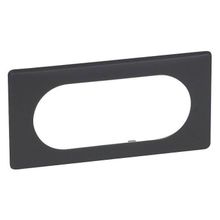 Legrand Рамка 4 5-модульная Legrand Celiane черная перкаль 066745 ID - 244929