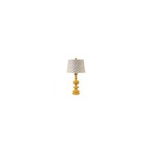 Лампа RESIN TABLE LAMP WITH SHADE, YELLOW