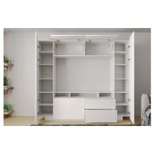 Смарт Стенка Купертино Денди (Квадрат Нео) 7 Глянцевый МДФ