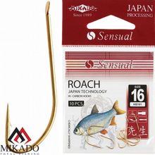 Крючки Mikado SENSUAL - ROACH № 16 G (с лопаткой) ( 10 шт.)