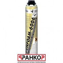 Пена монтажная профессиональная  всесезонная  825 мл. "DB Maxi Gunfoam - 6006 66L" (12 шт уп.)  DEN Braven   E369831R