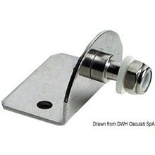 Osculati Compact 90° plate 8mm-threaded pin external, 38.013.23