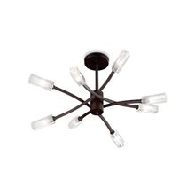 Odeon Light потолочная 2010 8C MODEN ODL11 155 венге G9 8x40W