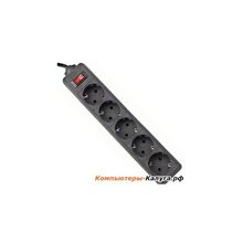 Сетевой фильтр &lt;Surge Protector&gt; 3 м Black