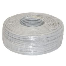 Кабель витая пара UTP 5e, SOLID, 24AWG, 2 пары, CCA, 100 м, серый, 5Bites (US5505-100A2)