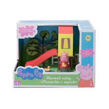 Росмэн Peppa Pig Площадка Домик с горкой