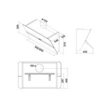 FALMEC FLIPPER 55 BK