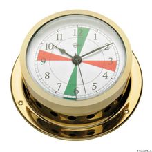 Osculati Barigo Star quartz clock w  radiosectors golden br, 28.362.00