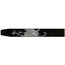 2G1-04 Ремень для гитары. Двухслойная кожа, 77мм, АМС