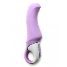 Сиреневый вибратор Satisfyer Charming Smile - 18,5 см. (117286)