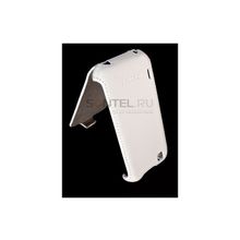 Чехол-книжка STL для LG E730 Optimus Sol белый
