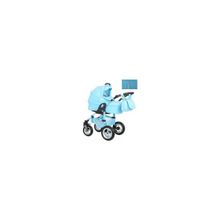 Коляска 2 в 1 Tako JUMPER X Стразы (голубой)