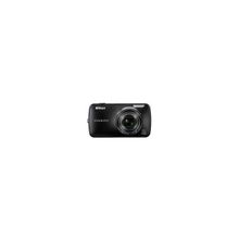 NIKON PhotoCamera  CoolPix S800c black 16Mpix Zoom10x 3.5" 1080p 1700Mb SDHC BSI-CMOS IS TouLCD 0fr s HDMI WiFi GPS EN-EL12