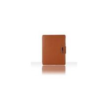 Чехол для New iPad iPad2 Zenus Case Prestige Luxury Basic Band, Camel Brown, чехол-книжка с подставкой, натуральная кожа