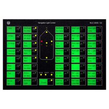 DHR Контрольная панель DHR NLS3000 NLS3000 16 144 x 144 x 60 мм 24 115 230 В для 16 навигационных огней