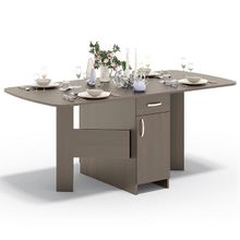 Сокол Раскладной стол-книжка с ящиком и дверкой СП-09 цвет дуб венге ID - 292221