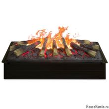 Электрокамин 3D Cassette 630 (декоративные дрова) RealFlame с реалистичным эффектом живого огня 3D и пультом ДУ