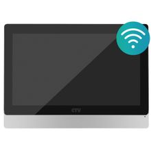 Ctv Видеодомофон CTV CTV-M5902, HD iPS, Wi-Fi, Чёрный, Touch Screen